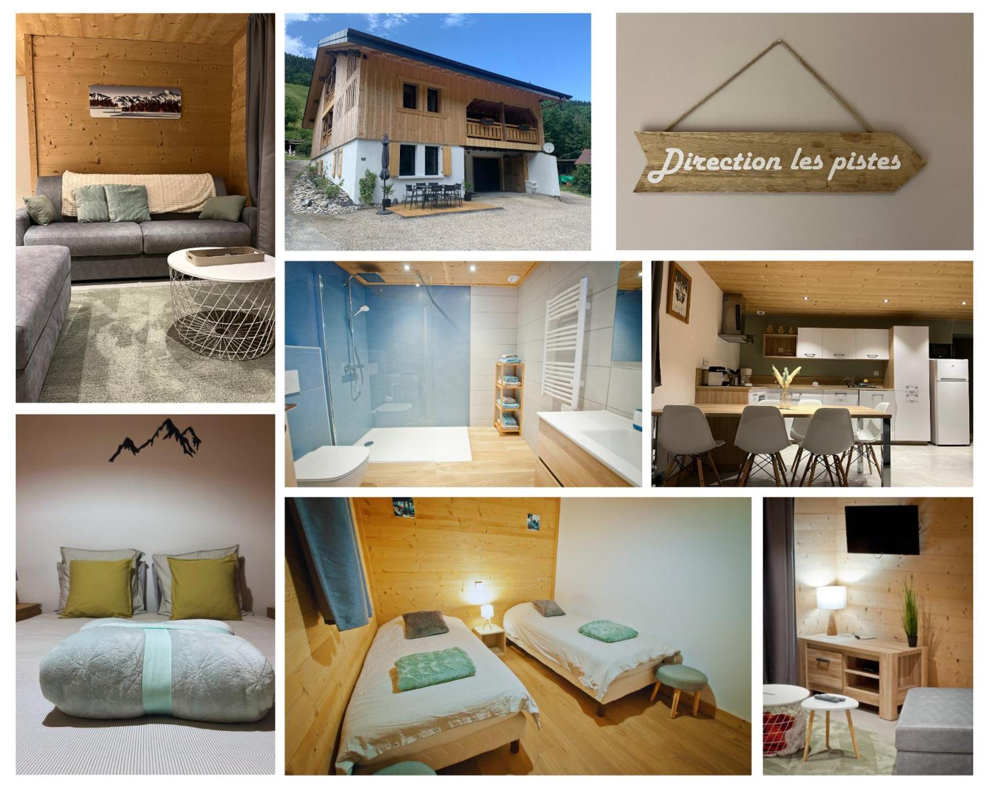 Appartement Chalet Louison เลส์เฌต์ ภายนอก รูปภาพ